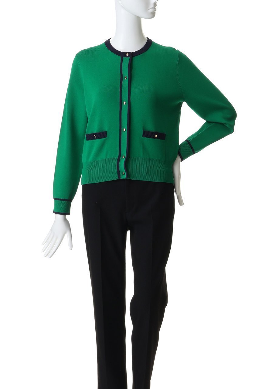 【アルアバイル/allureville】のハイショクポケットクルーカーディガン A 人気、トレンドファッション・服の通販 founy(ファニー) 　ファッション　Fashion　レディースファッション　Fashion for Women　トップス・カットソー　Cut & Sew Tops　ニット　Knit Tops & Sweaters　カーディガン・羽織り　Layered Style Cardigans　2026年　2026　カーディガン　Cardigan, Knitwear　ジャケット　Jacket, Outerwear　エレガント 上品　Elegant　夏　Summer　春　Spring　S/S・春夏　SS, Spring/Summer, Warm Season　other-2|ID: prp329100004851277 ipo3291000000035576364