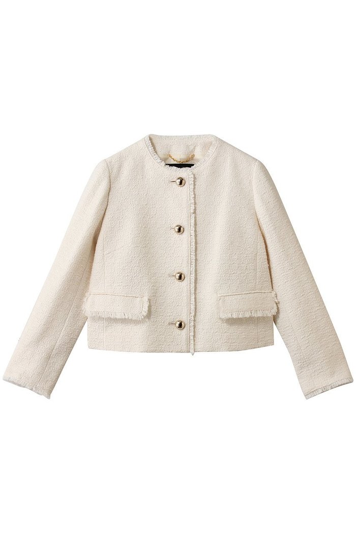 【アルアバイル/allureville】のツィードノーカラージャケット インテリア・キッズ・メンズ・レディースファッション・服の通販 founy(ファニー) https://founy.com/ ファッション Fashion レディースファッション Fashion for Women アウター Coat / Outerwear Collection レディースジャケット・軽アウター Jackets ノーカラージャケット / シンプル上品コーデ Collarless Jackets 2026年 2026 コンパクト Compact, Small Size ジャケット Jacket, Outerwear パーティ Party, Party Style 夏 Summer 春 Spring S/S・春夏 SS, Spring/Summer, Warm Season |ID: prp329100004851278 ipo3291000000035719121