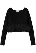 【クラネ/CLANE】のW BALLOON SHORT KNIT TOPS ニット/セーター BLACK|ID: prp329100004851279 ipo3291000000035576411