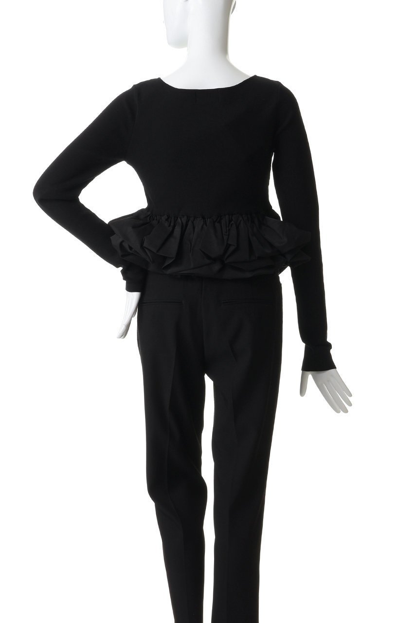 【クラネ/CLANE】のW BALLOON SHORT KNIT TOPS ニット/セーター 人気、トレンドファッション・服の通販 founy(ファニー) 　ファッション　Fashion　レディースファッション　Fashion for Women　トップス・カットソー　Cut & Sew Tops　ニット　Knit Tops & Sweaters　カジュアルプルオーバー・ニットトップス　Pullovers & Knit Tops / Casual Pullovers　2026年　2026　オケージョン　Occasion Wear　セーター　Sweater, Knitwear　バルーン　Balloon, Balloon Silhouette　パーティ　Party, Party Style　ペプラム　Peplum, Flared Hem　夏　Summer　春　Spring　S/S・春夏　SS, Spring/Summer, Warm Season　other-4|ID: prp329100004851279 ipo3291000000035576414