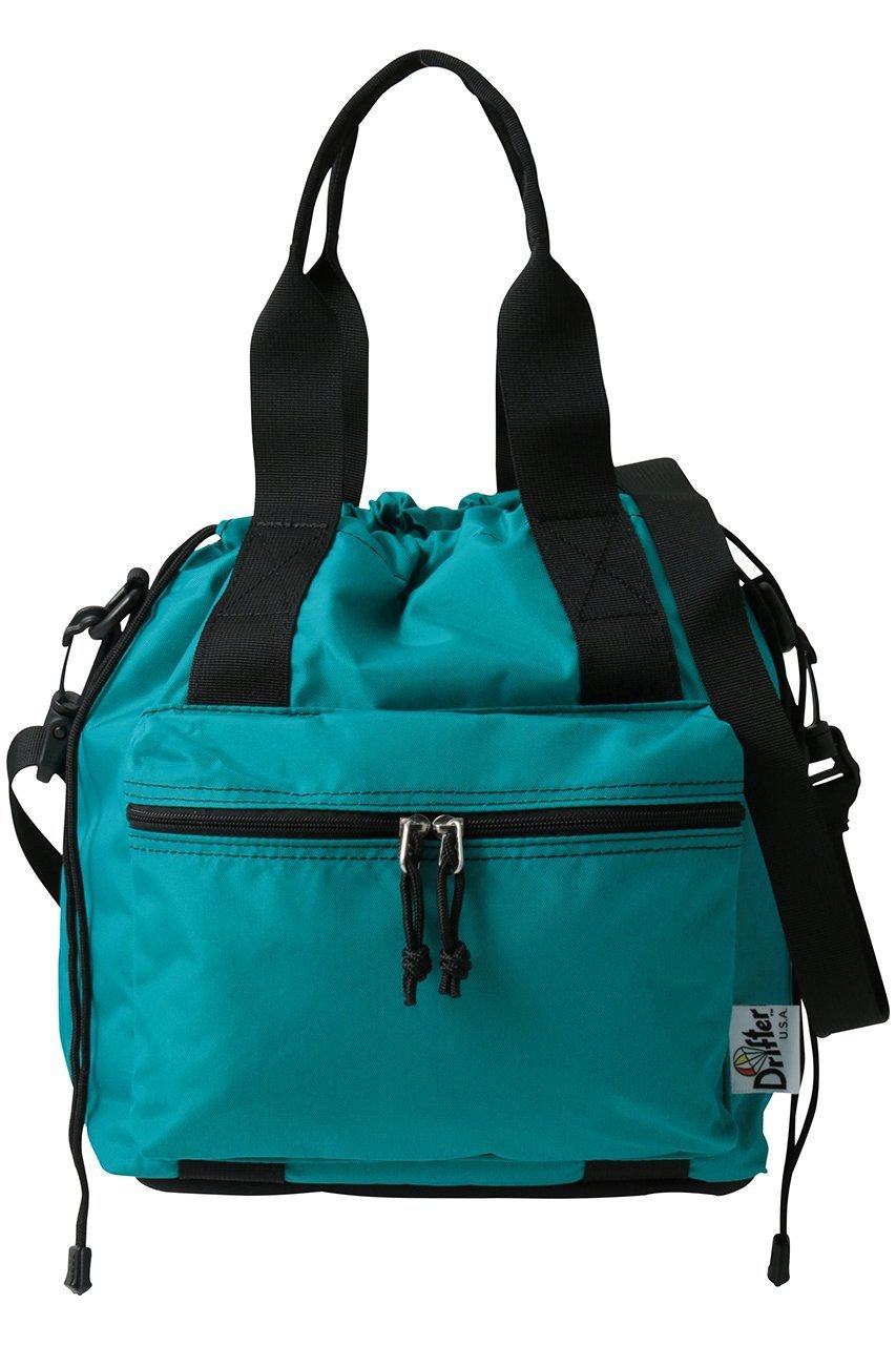 【エリオポール/heliopole】の【Drifter】HANDLE POCKET トートバッグ インテリア・キッズ・メンズ・レディースファッション・服の通販 founy(ファニー) ファッション Fashion レディースファッション Fashion for Women バッグ Bags フロント Front, Front Design ポケット Pocket, Pocket Detail ワーク Workwear, Utility Style 再入荷 Restock / Back in Stock 巾着 Drawstring Bag, Kinchaku 旅行 Travel ピーコックグリーン|ID: prp329100004851281 ipo3291000000035809103
