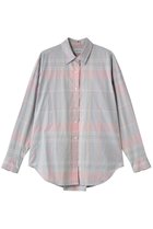【エリオポール/heliopole】のthe EDITOR シャツ(PALE PLAID) 人気、トレンドファッション・服の通販 founy(ファニー) ファッション Fashion レディースファッション Fashion for Women トップス・カットソー Cut & Sew Tops シャツ・ブラウス・オフィスカジュアル Elegant Blouses & Button-Ups シンプル Simple, Minimal スウェット / スエット Sweatshirt, Sweatwear スリーブ Sleeve, Long Sleeve / Short Sleeve チェック Check, Plaid, Tartan ロング Long, Long-Length 人気 Popular, Best Seller 夏 Summer 定番 Standard, Basic Item 春 Spring S/S・春夏 SS, Spring/Summer, Warm Season thumbnail ブルーチェック|ID: prp329100004851282 ipo3291000000035955910