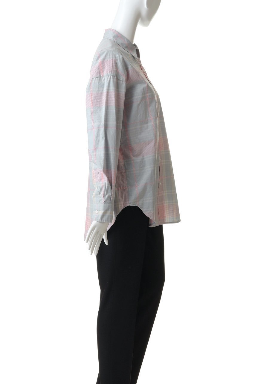 【エリオポール/heliopole】のthe EDITOR シャツ(PALE PLAID) 人気、トレンドファッション・服の通販 founy(ファニー) ファッション Fashion レディースファッション Fashion for Women トップス・カットソー Cut & Sew Tops シャツ・ブラウス・オフィスカジュアル Elegant Blouses & Button-Ups シンプル Simple, Minimal スウェット / スエット Sweatshirt, Sweatwear スリーブ Sleeve, Long Sleeve / Short Sleeve チェック Check, Plaid, Tartan ロング Long, Long-Length 人気 Popular, Best Seller 夏 Summer 定番 Standard, Basic Item 春 Spring S/S・春夏 SS, Spring/Summer, Warm Season other-3|ID: prp329100004851282 ipo3291000000036423378