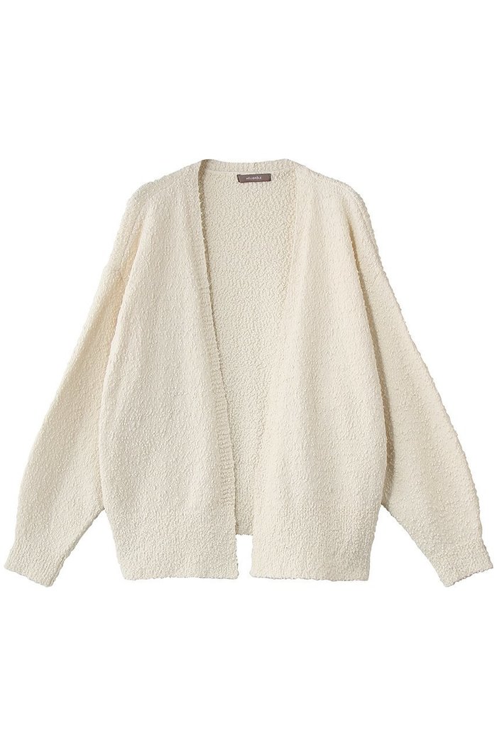 【エリオポール/heliopole】のバブルコットンニットオープンカーディガン インテリア・キッズ・メンズ・レディースファッション・服の通販 founy(ファニー) https://founy.com/ ファッション Fashion レディースファッション Fashion for Women トップス・カットソー Cut & Sew Tops ニット Knit Tops & Sweaters カーディガン・羽織り Layered Style Cardigans 2026年 2026 カーディガン Cardigan, Knitwear 夏 Summer 春 Spring S/S・春夏 SS, Spring/Summer, Warm Season |ID: prp329100004851283 ipo3291000000035576462