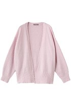 【エリオポール/heliopole】のバブルコットンニットオープンカーディガン ピンク|ID: prp329100004851283 ipo3291000000036838476