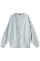 【エリオポール/heliopole】のバブルコットンニットオープンカーディガン サックス|ID: prp329100004851283 ipo3291000000036838477