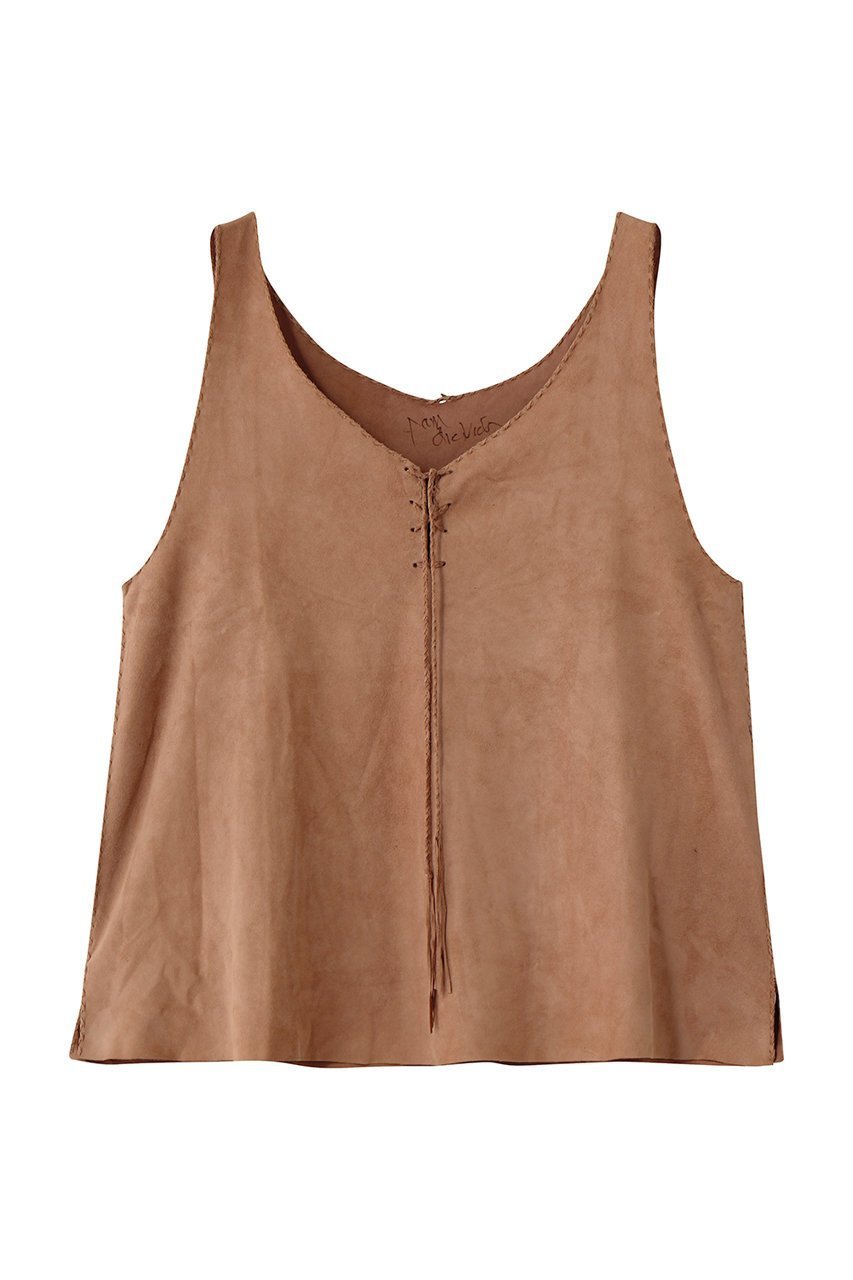 【シシ/sisii】のLACE UP ベスト インテリア・キッズ・メンズ・レディースファッション・服の通販 founy(ファニー) 　ファッション　Fashion　レディースファッション　Fashion for Women　アウター　Coat / Outerwear Collection　レディースジャケット・軽アウター　Jackets　2026年　2026　ジャケット　Jacket, Outerwear　ベスト　Vest, Waistcoat　夏　Summer　春　Spring　S/S・春夏　SS, Spring/Summer, Warm Season　スエードピンク|ID: prp329100004851286 ipo3291000000035576508