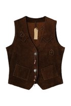 【シシ/sisii】のWESTERN ベスト 人気、トレンドファッション・服の通販 founy(ファニー) ファッション Fashion レディースファッション Fashion for Women アウター Coat / Outerwear Collection レディースジャケット・軽アウター Jackets ウエスタン Western Style カットソー Cut and Sewn Top ジャケット Jacket, Outerwear ベスト Vest, Waistcoat モダン Modern, Contemporary 新作・新入荷 New Arrivals / New In thumbnail スエードブラウン|ID: prp329100004851289 ipo3291000000035955956