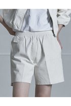 【シシ/sisii】のARMY ショーツ 人気、トレンドファッション・服の通販 founy(ファニー) ファッション Fashion レディースファッション Fashion for Women パンツ Pants & Trousers ショートパンツ・ハーフパンツ High-Waisted & Relaxed Shorts ショーツ Shorts, Short Pants ショート Short, Short Length ジャケット Jacket, Outerwear フォルム Silhouette, Form モダン Modern, Contemporary thumbnail スエードホワイト|ID: prp329100004851291 ipo3291000000036075963
