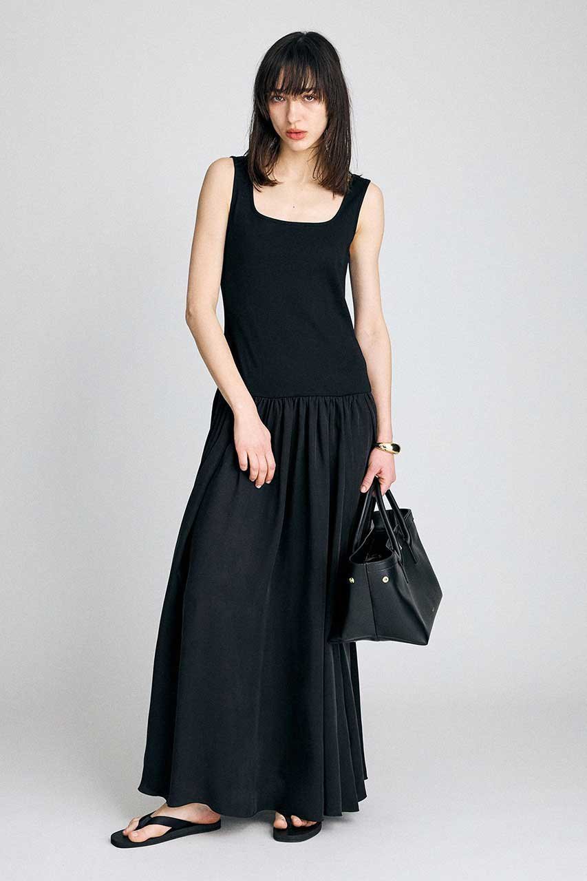 【ブリル/BRILL】のコンビギャザーワンピース 人気、トレンドファッション・服の通販 founy(ファニー) ファッション Fashion レディースファッション Fashion for Women ワンピース Dresses チュニック Tunic Tops & Dresses キュプラ Cupro, Eco Fabric ギャザー Gathered, Ruffled チュニック Tunic, Long Top ロング Long, Long-Length 新作・新入荷 New Arrivals / New In other-2|ID: prp329100004851296 ipo3291000000036214499