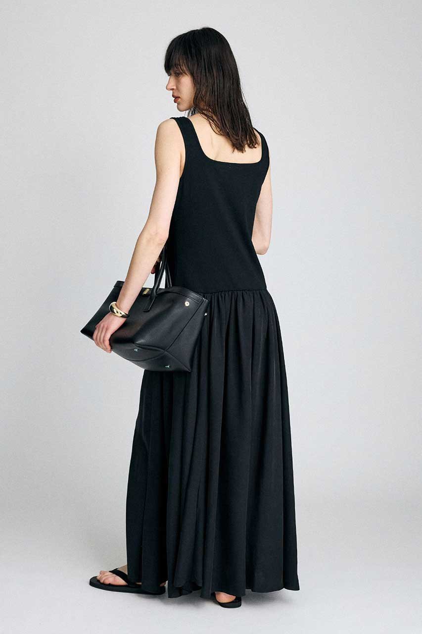 【ブリル/BRILL】のコンビギャザーワンピース 人気、トレンドファッション・服の通販 founy(ファニー) ファッション Fashion レディースファッション Fashion for Women ワンピース Dresses チュニック Tunic Tops & Dresses キュプラ Cupro, Eco Fabric ギャザー Gathered, Ruffled チュニック Tunic, Long Top ロング Long, Long-Length 新作・新入荷 New Arrivals / New In other-5|ID: prp329100004851296 ipo3291000000036214506