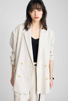 【ブリル/BRILL】のスラブオックスダブルジャケット 人気、トレンドファッション・服の通販 founy(ファニー) ファッション Fashion レディースファッション Fashion for Women アウター Coat / Outerwear Collection レディースジャケット・軽アウター Jackets 2026年 2026 オックス Oxford Fabric ジャケット Jacket, Outerwear 夏 Summer 春 Spring S/S・春夏 SS, Spring/Summer, Warm Season |ID:prp329100004851297