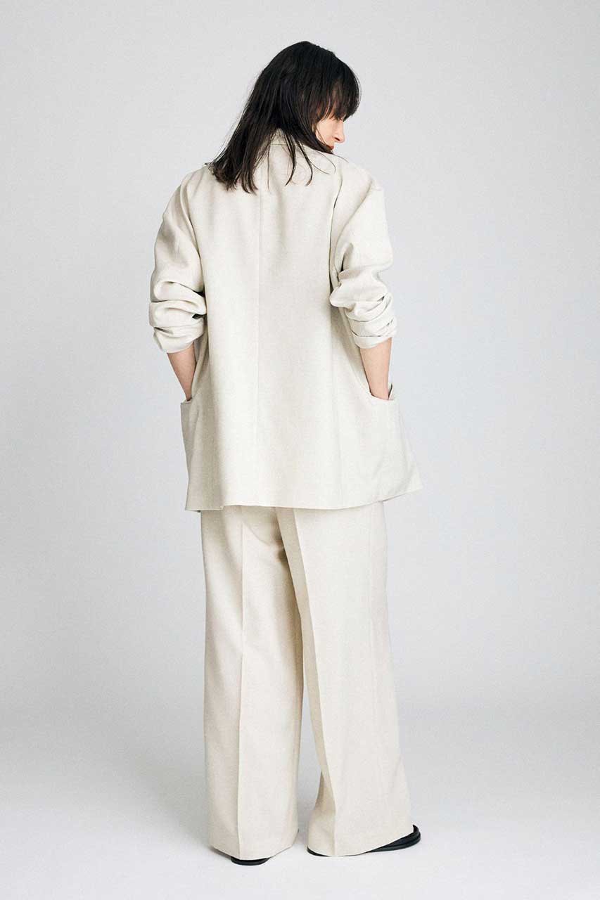 【ブリル/BRILL】のスラブオックスダブルジャケット 人気、トレンドファッション・服の通販 founy(ファニー) 　ファッション　Fashion　レディースファッション　Fashion for Women　アウター　Coat / Outerwear Collection　レディースジャケット・軽アウター　Jackets　2026年　2026　オックス　Oxford Fabric　ジャケット　Jacket, Outerwear　夏　Summer　春　Spring　S/S・春夏　SS, Spring/Summer, Warm Season　other-8|ID: prp329100004851297 ipo3291000000035576638