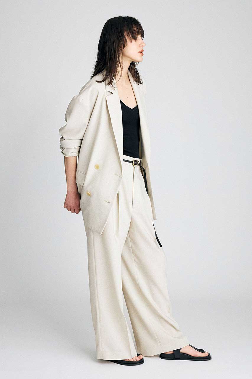 【ブリル/BRILL】のスラブオックスダブルジャケット 人気、トレンドファッション・服の通販 founy(ファニー) 　ファッション　Fashion　レディースファッション　Fashion for Women　アウター　Coat / Outerwear Collection　レディースジャケット・軽アウター　Jackets　オックス　Oxford Fabric　ジャケット　Jacket, Outerwear　新作・新入荷　New Arrivals / New In　other-7|ID: prp329100004851297 ipo3291000000036163721