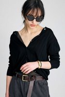 【ブリル/BRILL】のランダムリブカーディガン 人気、トレンドファッション・服の通販 founy(ファニー) ファッション Fashion レディースファッション Fashion for Women トップス・カットソー Cut & Sew Tops ニット Knit Tops & Sweaters カーディガン・羽織り Layered Style Cardigans 2026年 2026 カーディガン Cardigan, Knitwear ストレッチ Stretch, Stretchy Fabric ベーシック Basic, Essential ランダム Random, Irregular エレガント 上品 Elegant 夏 Summer 春 Spring S/S・春夏 SS, Spring/Summer, Warm Season |ID:prp329100004851300