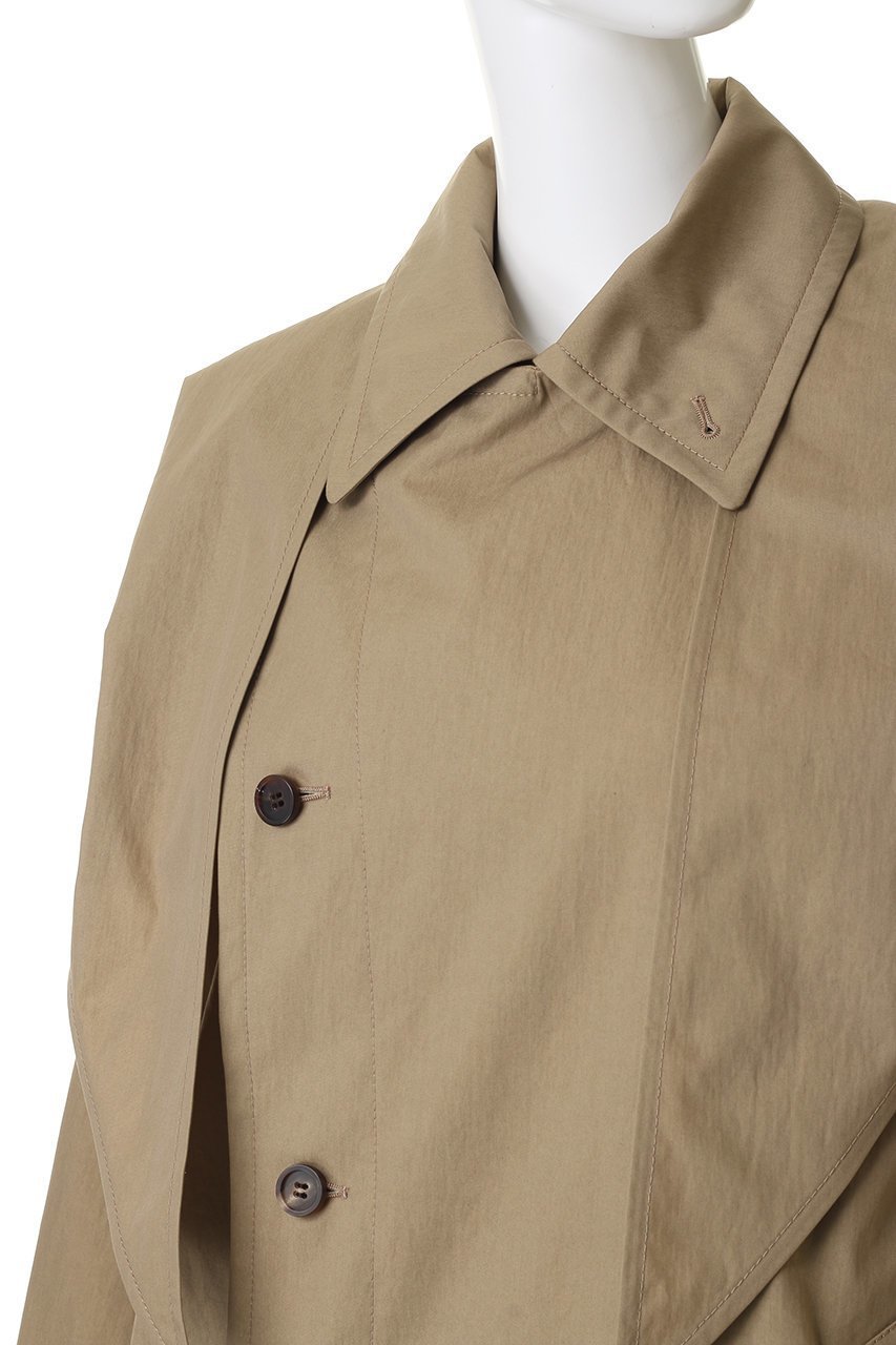 【デパリエ/DEPAREILLE】のギャバジンバルマカーンコート 人気、トレンドファッション・服の通販 founy(ファニー) 　ファッション　Fashion　レディースファッション　Fashion for Women　アウター　Coat / Outerwear Collection　コート・ロングコート・ピーコート　Long Coats, Peacoats & More　2026年　2026　アシンメトリー　Asymmetrical Style　ストール　Stole, Wrap　バラクラバ　Balaclava　ロング　Long, Long-Length　夏　Summer　春　Spring　S/S・春夏　SS, Spring/Summer, Warm Season　other-5|ID: prp329100004851301 ipo3291000000035576689