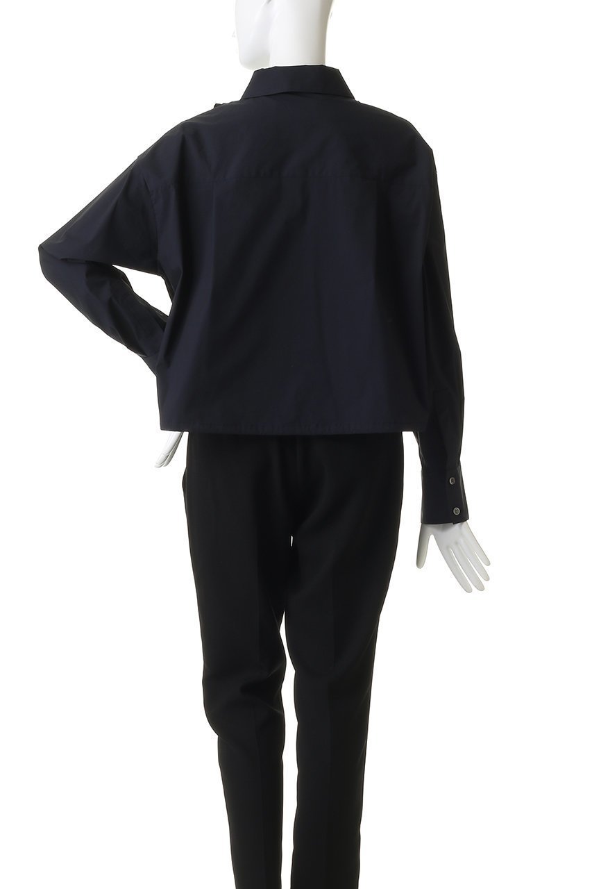 【デパリエ/DEPAREILLE】のコットンタイプライターフリルシャツ 人気、トレンドファッション・服の通販 founy(ファニー) ファッション Fashion レディースファッション Fashion for Women トップス・カットソー Cut & Sew Tops シャツ・ブラウス・オフィスカジュアル Elegant Blouses & Button-Ups スリーブ Sleeve, Long Sleeve / Short Sleeve タイプライター Typewriter Fabric, Crisp Cotton デニム Denim, Jeans Material フリル Frill, Ruffle フレア Flare, Flared フロント Front, Front Design ロング Long, Long-Length other-4|ID: prp329100004851305 ipo3291000000036163796