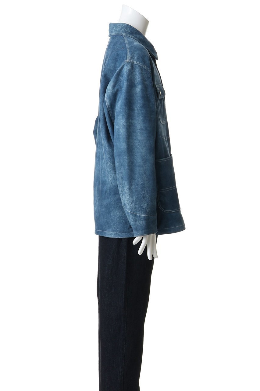 【セブン バイ セブン/SEVEN BY SEVEN / MEN】の【MEN】レザー カバーオール ジャケット 人気、トレンドファッション・服の通販 founy(ファニー) 　ファッション　Fashion　メンズファッション　Fashion for Men　ジャケット　Jacket, Outerwear　デニム　Denim, Jeans Material　ポケット　Pocket, Pocket Detail　エレガント 上品　Elegant　新作・新入荷　New Arrivals / New In　other-3|ID: prp329100004851308 ipo3291000000036163818