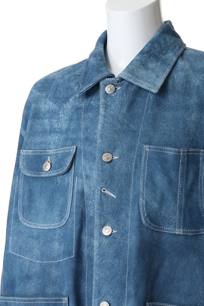 【セブン バイ セブン/SEVEN BY SEVEN / MEN】の【MEN】レザー カバーオール ジャケット 人気、トレンドファッション・服の通販 founy(ファニー) 　ファッション　Fashion　メンズファッション　Fashion for Men　ジャケット　Jacket, Outerwear　デニム　Denim, Jeans Material　ポケット　Pocket, Pocket Detail　エレガント 上品　Elegant　新作・新入荷　New Arrivals / New In　other-5|ID: prp329100004851308 ipo3291000000036163824