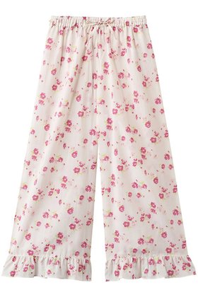 【ナナデコール/nanadecor】のフレンチローズフリルパンツ 人気、トレンドファッション・服の通販 founy(ファニー) ファッション Fashion レディースファッション Fashion for Women パンツ Pants & Trousers お家時間・ステイホーム Stay Home / At Home パジャマ Pajamas, Sleepwear フリル Frill, Ruffle フレンチ French, French Style リラックス Relax, Relaxed Fit ローズ Rose, Rose Motif 新作・新入荷 New Arrivals / New In |ID:prp329100004851338