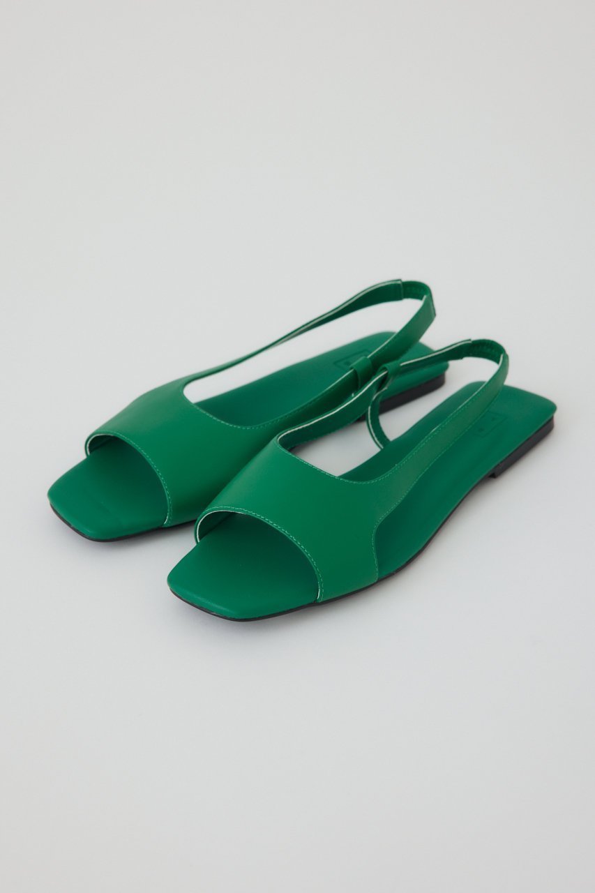 【リムアーク/RIM.ARK】のMinimal leather sandal/サンダル インテリア・キッズ・メンズ・レディースファッション・服の通販 founy(ファウニー) 　ファッション　Fashion　レディースファッション　Fashion for Women　サンダル　Sandals, Summer Shoes　フラット　Flat, Flat Shoes　モダン　Modern, Contemporary　グリーン|ID: prp329100004851341 ipo3291000000036771096