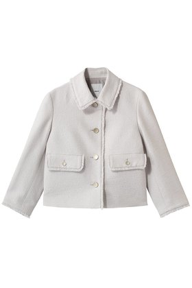 【エブール/ebure】の【2/13 0:00販売開始】ブークレツイード コンパクトジャケット 人気、トレンドファッション・服の通販 founy(ファニー) ファッション Fashion レディースファッション Fashion for Women アウター Coat / Outerwear Collection レディースジャケット・軽アウター Jackets 2026年 2026 おすすめ Recommended / Our Picks コンパクト Compact, Small Size ショート Short, Short Length ジャカード／ジャガード Jacquard, Woven Pattern ジャケット Jacket, Outerwear セットアップ Set-Up, Coordinated Outfit ツイード Twill, Twill Weave デニム Denim, Jeans Material バランス Balance, Style Balance 夏 Summer 春 Spring S/S・春夏 SS, Spring/Summer, Warm Season |ID:prp329100004851838