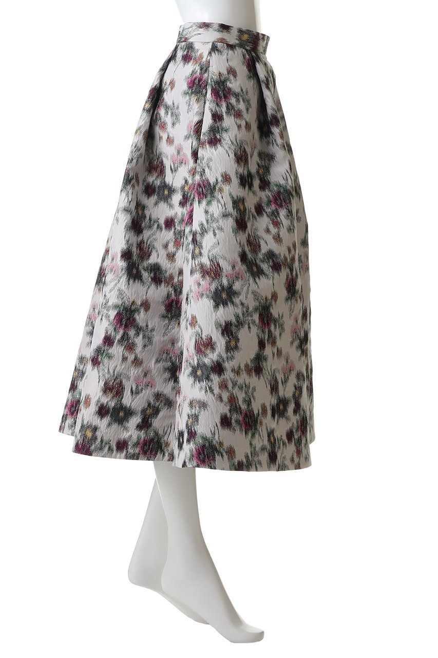 【エブール/ebure】のフェードフラワージャカード トラペーズスカート 人気、トレンドファッション・服の通販 founy(ファニー) 　ファッション　Fashion　レディースファッション　Fashion for Women　スカート　Skirts　2026年　2026　ジャカード／ジャガード　Jacquard, Woven Pattern　プリーツ　Pleats, Pleated　夏　Summer　春　Spring　S/S・春夏　SS, Spring/Summer, Warm Season　other-3|ID: prp329100004851842 ipo3291000000035609463