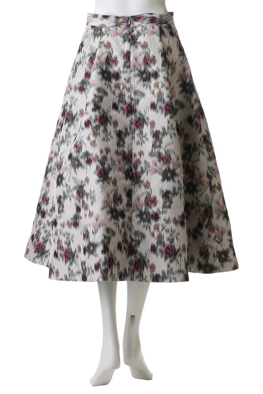 【エブール/ebure】のフェードフラワージャカード トラペーズスカート 人気、トレンドファッション・服の通販 founy(ファニー) 　ファッション　Fashion　レディースファッション　Fashion for Women　スカート　Skirts　2026年　2026　ジャカード／ジャガード　Jacquard, Woven Pattern　プリーツ　Pleats, Pleated　夏　Summer　春　Spring　S/S・春夏　SS, Spring/Summer, Warm Season　other-4|ID: prp329100004851842 ipo3291000000035609464