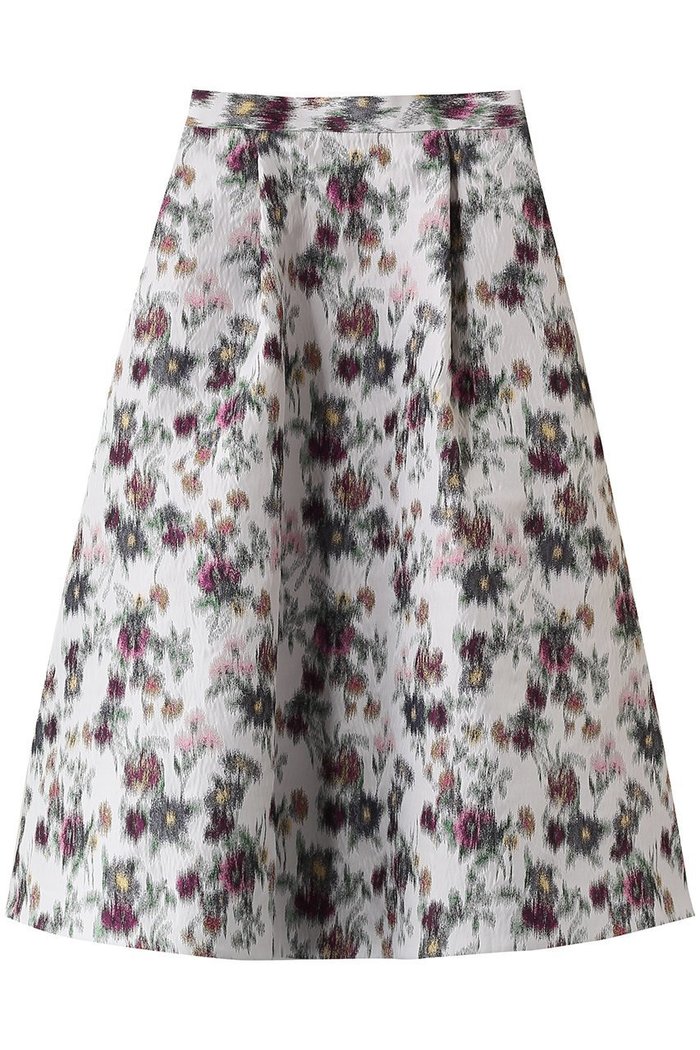 【エブール/ebure】のフェードフラワージャカード トラペーズスカート インテリア・キッズ・メンズ・レディースファッション・服の通販 founy(ファニー) https://founy.com/ ファッション Fashion レディースファッション Fashion for Women スカート Skirts 2026年 2026 ジャカード／ジャガード Jacquard, Woven Pattern プリーツ Pleats, Pleated 夏 Summer 春 Spring S/S・春夏 SS, Spring/Summer, Warm Season |ID: prp329100004851842 ipo3291000000036189135