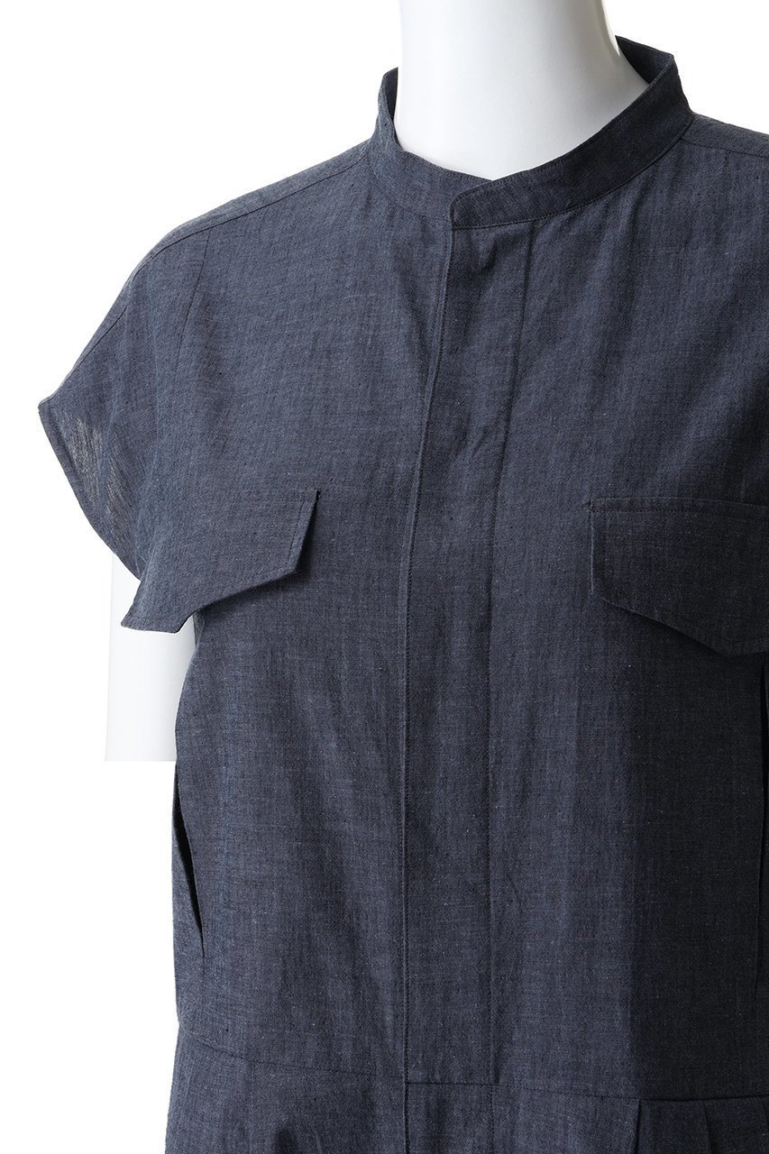 【ティッカ/TICCA】のニアデニムコンビネゾン 人気、トレンドファッション・服の通販 founy(ファニー) 　ファッション　Fashion　レディースファッション　Fashion for Women　パンツ　Pants & Trousers　2026年　2026　コンビネゾン　Jumpsuit, All-in-One　シンプル　Simple, Minimal　デニム　Denim, Jeans Material　バランス　Balance, Style Balance　ポケット　Pocket, Pocket Detail　モダン　Modern, Contemporary　リラックス　Relax, Relaxed Fit　夏　Summer　春　Spring　S/S・春夏　SS, Spring/Summer, Warm Season　other-5|ID: prp329100004851853 ipo3291000000035609604