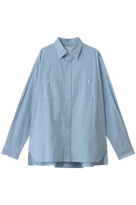 【ティッカ/TICCA】の【UNISEX】ニアデニムWポケットスクエアビッグシャツ 人気、トレンドファッション・服の通販 founy(ファニー) ファッション Fashion レディースファッション Fashion for Women トップス・カットソー Cut & Sew Tops シャツ・ブラウス・オフィスカジュアル Elegant Blouses & Button-Ups 2026年 2026 ユニセックス Unisex, Genderless スリット Slit, Slit Detail スリーブ Sleeve, Long Sleeve / Short Sleeve ダブル Double, Double-Breasted デニム Denim, Jeans Material ポケット Pocket, Pocket Detail ロング Long, Long-Length 夏 Summer 春 Spring S/S・春夏 SS, Spring/Summer, Warm Season |ID:prp329100004851854