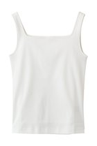 【エブール/ebure】の【2/13 0:00販売開始】コットンフライス スクエアネックキャミソール 人気、トレンドファッション・服の通販 founy(ファニー) ファッション Fashion レディースファッション Fashion for Women トップス・カットソー Cut & Sew Tops キャミソール&ノースリーブ Camisoles & Sleeveless Tops シャツ・ブラウス・オフィスカジュアル Elegant Blouses & Button-Ups ロングTシャツ・Tシャツ Longline T-Shirts & Tees カットソー・ベーシックTシャツ Cut-and-Sewn Tops / Stretch Tees & Basics 2026年 2026 インナー Innerwear キャミソール Camisole, Spaghetti Strap Top シルケット Silket, Silky Cotton スクエア Square, Square Shape タンク Tank Top, Sleeveless Top 夏 Summer 春 Spring S/S・春夏 SS, Spring/Summer, Warm Season thumbnail ホワイト|ID: prp329100004851858 ipo3291000000035609644