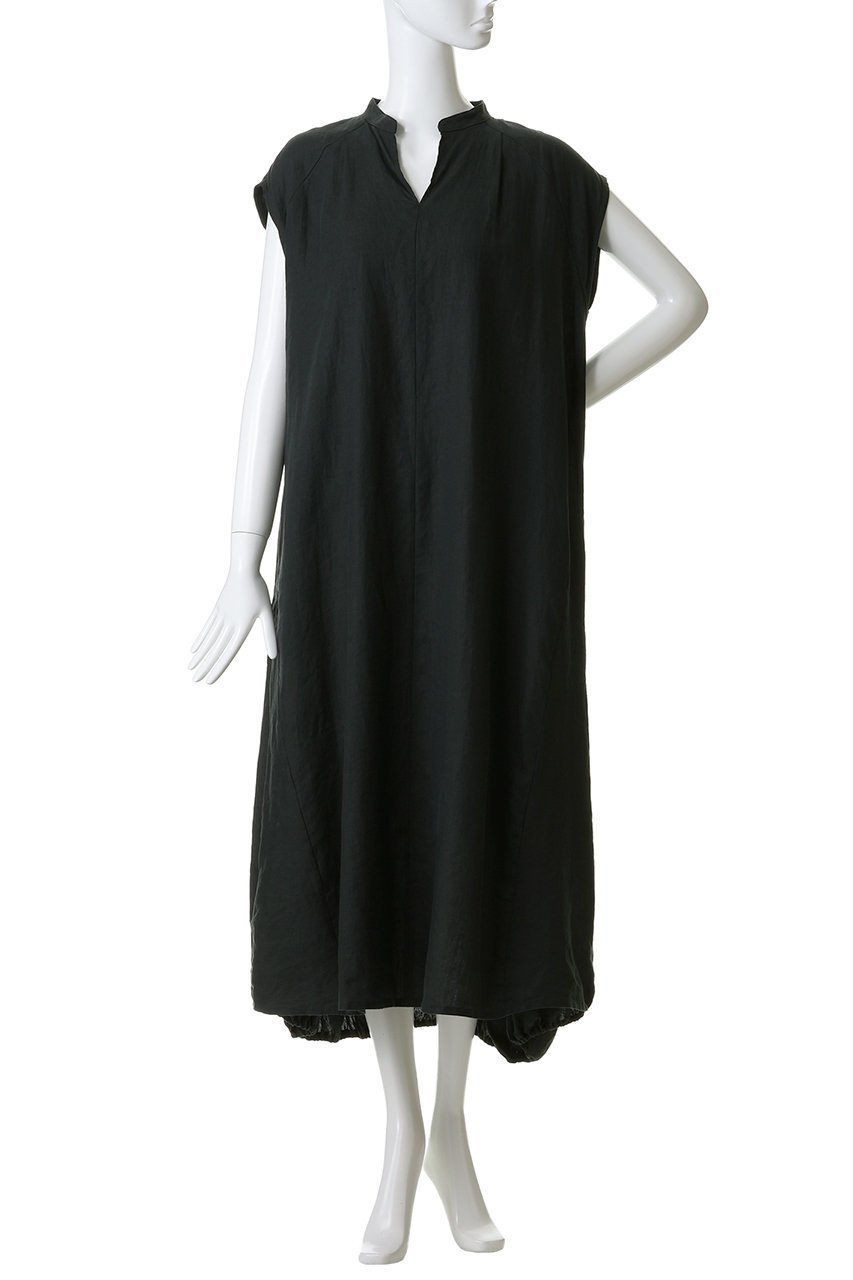 【ティッカ/TICCA】のリネンフレンチスリーブバルーンドレス 人気、トレンドファッション・服の通販 founy(ファニー) 　ファッション　Fashion　レディースファッション　Fashion for Women　ワンピース　Dresses　フォーマル・パーティードレス・結婚式用ドレス　Elegant & Casual Dresses　チュニック　Tunic Tops & Dresses　2026年　2026　サマー　Summer, Summer Style　シューズ　Shoes, Footwear　スリーブ　Sleeve, Long Sleeve / Short Sleeve　チュニック　Tunic, Long Top　デコルテ　Décolleté, Neckline　ドレス　Dress, One-Piece　バルーン　Balloon, Balloon Silhouette　フェミニン　Feminine, Girly　フレンチ　French, French Style　リネン　Linen, Linen Fabric　ロング　Long, Long-Length　夏　Summer　春　Spring　S/S・春夏　SS, Spring/Summer, Warm Season　other-2|ID: prp329100004851859 ipo3291000000035609655