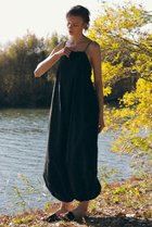 【エトレトウキョウ/ETRE TOKYO】のヘムギャザーオールインワン ブラック|ID: prp329100004851865 ipo3291000000035609709