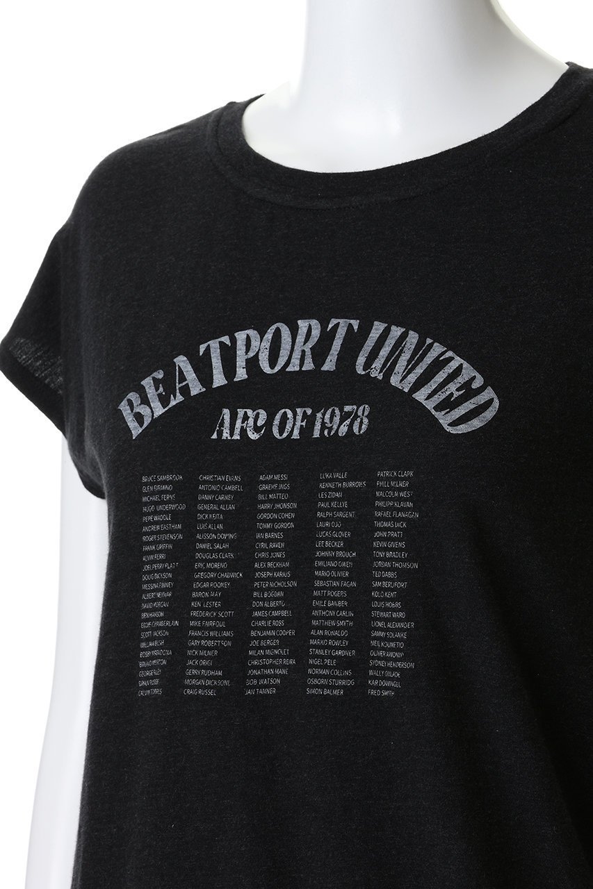 【ティッカ/TICCA】のBEATPORTフレンチTシャツ 人気、トレンドファッション・服の通販 founy(ファニー) 　ファッション　Fashion　レディースファッション　Fashion for Women　トップス・カットソー　Cut & Sew Tops　シャツ・ブラウス・オフィスカジュアル　Elegant Blouses & Button-Ups　ロングTシャツ・Tシャツ　Longline T-Shirts & Tees　カットソー・ベーシックTシャツ　Cut-and-Sewn Tops / Stretch Tees & Basics　2026年　2026　インナー　Innerwear　ショート　Short, Short Length　ジャケット　Jacket, Outerwear　スリーブ　Sleeve, Long Sleeve / Short Sleeve　フレンチ　French, French Style　フロント　Front, Front Design　夏　Summer　定番　Standard, Basic Item　春　Spring　S/S・春夏　SS, Spring/Summer, Warm Season　other-5|ID: prp329100004851871 ipo3291000000035609772