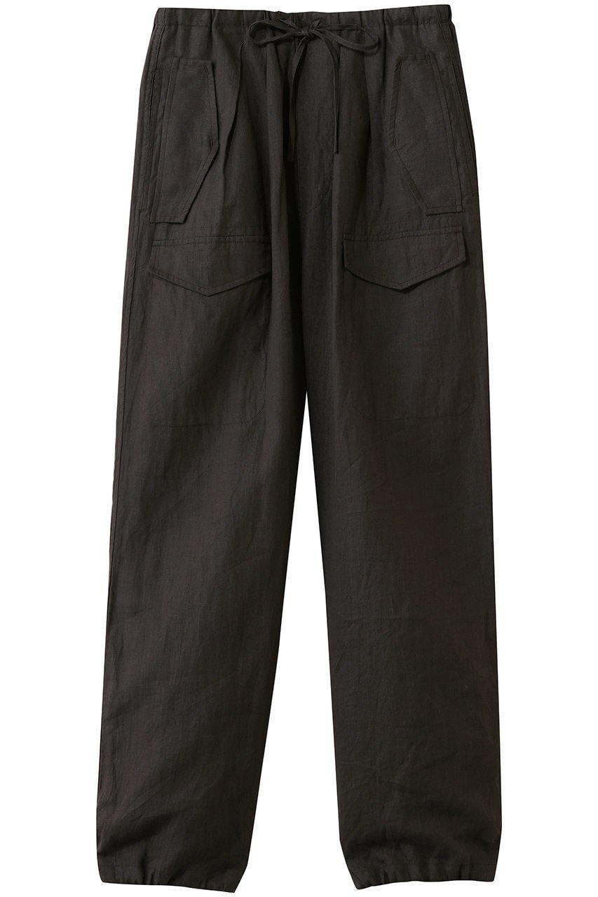 【ティッカ/TICCA】のリネンカーゴパンツ インテリア・キッズ・メンズ・レディースファッション・服の通販 founy(ファニー) 　ファッション　Fashion　レディースファッション　Fashion for Women　パンツ　Pants & Trousers　2026年　2026　カーゴパンツ　Cargo Pants, Utility Pants　リネン　Linen, Linen Fabric　ワイド　Wide, Wide Fit　夏　Summer　春　Spring　S/S・春夏　SS, Spring/Summer, Warm Season　ブラウン|ID: prp329100004851875 ipo3291000000035609808