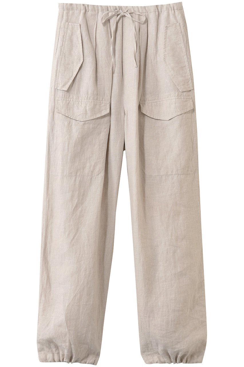 【ティッカ/TICCA】のリネンカーゴパンツ インテリア・キッズ・メンズ・レディースファッション・服の通販 founy(ファニー) 　ファッション　Fashion　レディースファッション　Fashion for Women　パンツ　Pants & Trousers　カーゴパンツ　Cargo Pants, Utility Pants　リネン　Linen, Linen Fabric　ワイド　Wide, Wide Fit　ベージュ|ID: prp329100004851875 ipo3291000000036189233