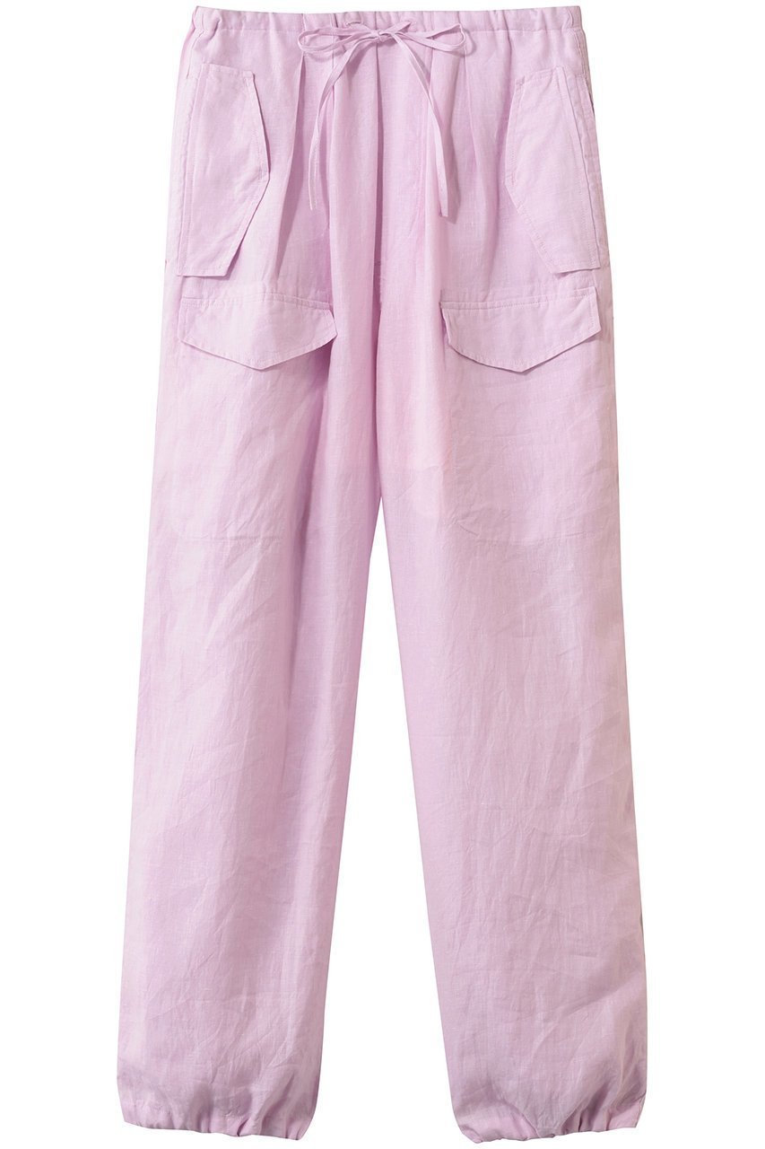 【ティッカ/TICCA】のリネンカーゴパンツ インテリア・キッズ・メンズ・レディースファッション・服の通販 founy(ファニー) 　ファッション　Fashion　レディースファッション　Fashion for Women　パンツ　Pants & Trousers　カーゴパンツ　Cargo Pants, Utility Pants　リネン　Linen, Linen Fabric　ワイド　Wide, Wide Fit　ベイビーピンク|ID: prp329100004851875 ipo3291000000036189234