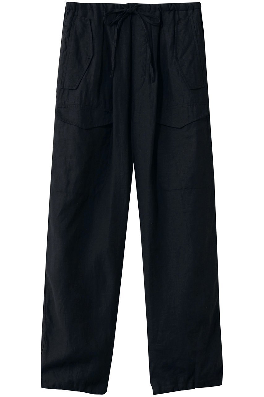 【ティッカ/TICCA】のリネンカーゴパンツ インテリア・キッズ・メンズ・レディースファッション・服の通販 founy(ファニー) 　ファッション　Fashion　レディースファッション　Fashion for Women　パンツ　Pants & Trousers　カーゴパンツ　Cargo Pants, Utility Pants　リネン　Linen, Linen Fabric　ワイド　Wide, Wide Fit　ネイビー|ID: prp329100004851875 ipo3291000000036189238