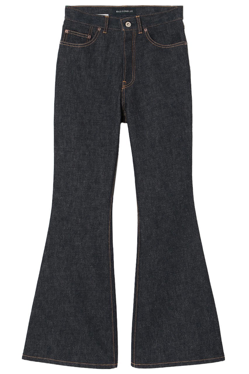 【マディソンブルー/MADISONBLUE】のFLARE PT DENIM フレアデニムパンツ インテリア・キッズ・メンズ・レディースファッション・服の通販 founy(ファニー) 　ファッション　Fashion　レディースファッション　Fashion for Women　パンツ　Pants & Trousers　デニムパンツ・ジーンズ・美脚デニム　Denim Jeans & Pants　2026年　2026　デニム　Denim, Jeans Material　フレア　Flare, Flared　ボトム　Bottoms, Lower Wear　エレガント 上品　Elegant　夏　Summer　春　Spring　S/S・春夏　SS, Spring/Summer, Warm Season　インディゴ|ID: prp329100004851877 ipo3291000000036189280