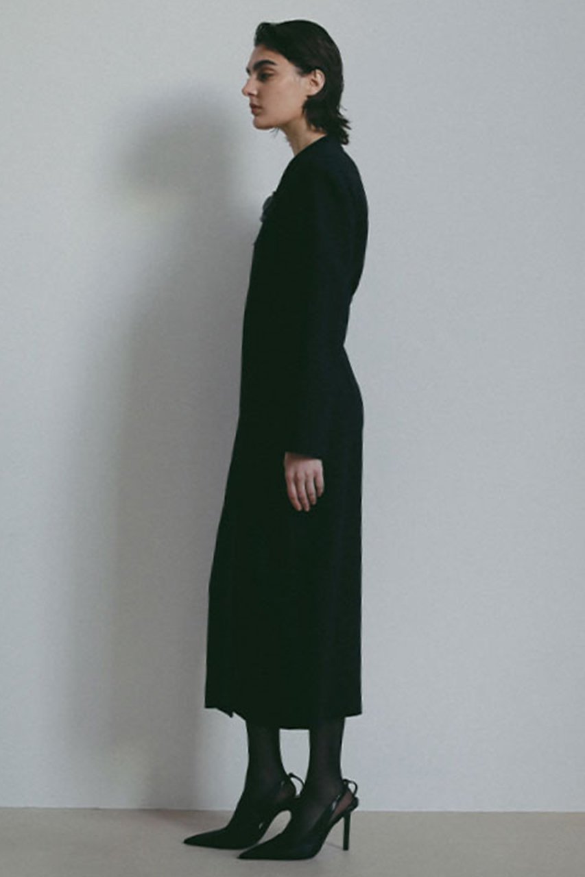 【エトレトウキョウ/ETRE TOKYO】の【SANTE】カシュクールドレス 人気、トレンドファッション・服の通販 founy(ファニー) 　ファッション　Fashion　レディースファッション　Fashion for Women　ワンピース　Dresses　フォーマル・パーティードレス・結婚式用ドレス　Elegant & Casual Dresses　チュニック　Tunic Tops & Dresses　春　Spring　キュプラ　Cupro, Eco Fabric　シェイプ　Shape, Slim Fit　ジャケット　Jacket, Outerwear　チュニック　Tunic, Long Top　なめらか　Smooth, Silky Texture　フォルム　Silhouette, Form　フォーマル　Formal, Dressy　フラップ　Flap, Flap Pocket　ポケット　Pocket, Pocket Detail　ロング　Long, Long-Length　S/S・春夏　SS, Spring/Summer, Warm Season　夏　Summer　エレガント 上品　Elegant　セレモニー　Ceremony　2026年　2026　other-2|ID: prp329100004851879 ipo3291000000035609849