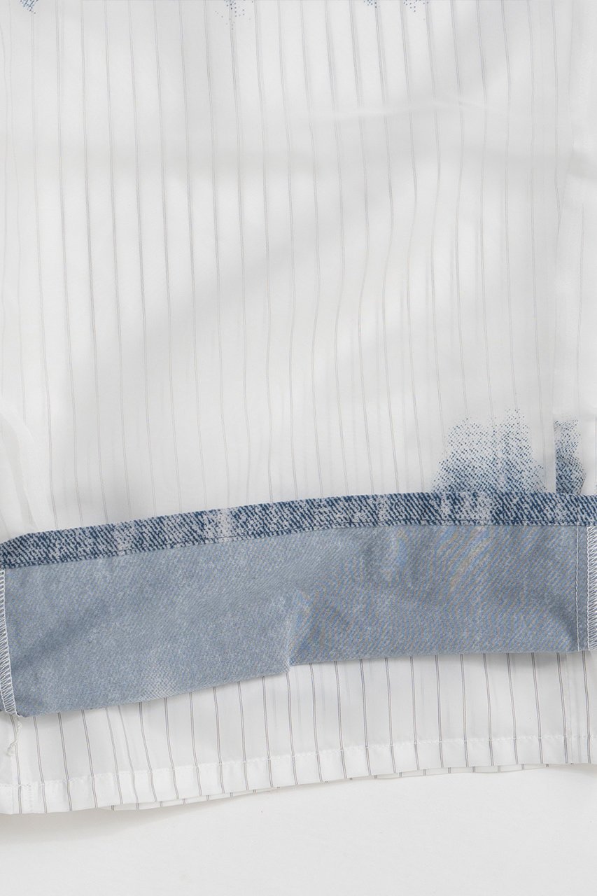 【メゾンスペシャル/MAISON SPECIAL】のFlocky Denim Pants/フロッキーデニムパンツ 人気、トレンドファッション・服の通販 founy(ファニー) 　ファッション　Fashion　レディースファッション　Fashion for Women　パンツ　Pants & Trousers　デニムパンツ・ジーンズ・美脚デニム　Denim Jeans & Pants　2026年　2026　ストライプ　Stripe, Striped Pattern　セットアップ　Set-Up, Coordinated Outfit　デニム　Denim, Jeans Material　夏　Summer　春　Spring　S/S・春夏　SS, Spring/Summer, Warm Season　other-4|ID: prp329100004851883 ipo3291000000035609888