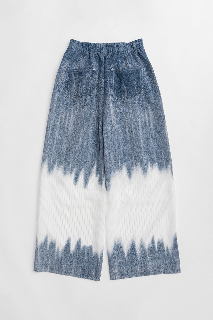 【メゾンスペシャル/MAISON SPECIAL】のFlocky Denim Pants/フロッキーデニムパンツ 人気、トレンドファッション・服の通販 founy(ファニー) 　ファッション　Fashion　レディースファッション　Fashion for Women　パンツ　Pants & Trousers　デニムパンツ・ジーンズ・美脚デニム　Denim Jeans & Pants　2026年　2026　ストライプ　Stripe, Striped Pattern　セットアップ　Set-Up, Coordinated Outfit　デニム　Denim, Jeans Material　夏　Summer　春　Spring　S/S・春夏　SS, Spring/Summer, Warm Season　other-5|ID: prp329100004851883 ipo3291000000035609889