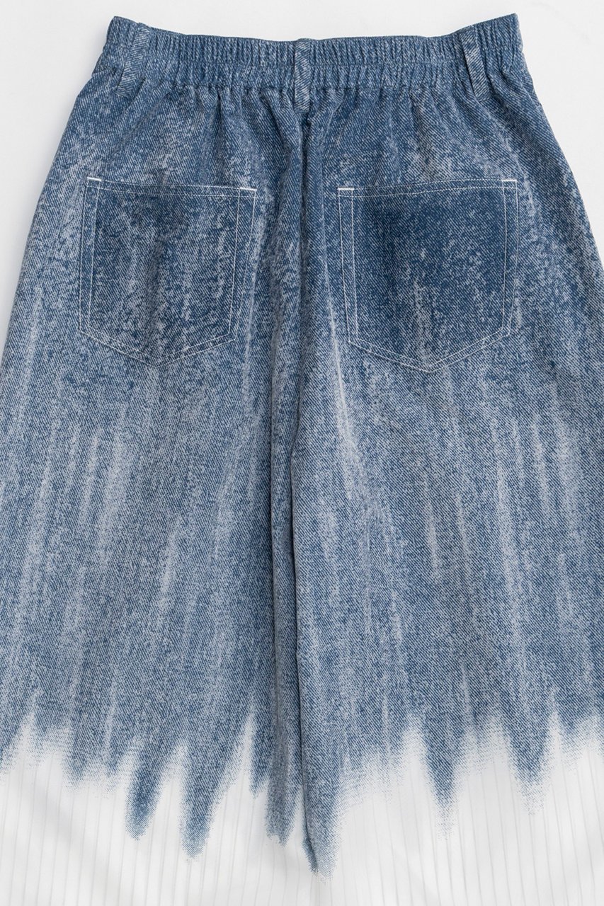 【メゾンスペシャル/MAISON SPECIAL】のFlocky Denim Pants/フロッキーデニムパンツ 人気、トレンドファッション・服の通販 founy(ファニー) 　ファッション　Fashion　レディースファッション　Fashion for Women　パンツ　Pants & Trousers　デニムパンツ・ジーンズ・美脚デニム　Denim Jeans & Pants　2026年　2026　ストライプ　Stripe, Striped Pattern　セットアップ　Set-Up, Coordinated Outfit　デニム　Denim, Jeans Material　夏　Summer　春　Spring　S/S・春夏　SS, Spring/Summer, Warm Season　other-6|ID: prp329100004851883 ipo3291000000035609890