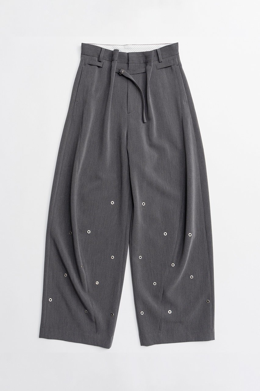 【メゾンスペシャル/MAISON SPECIAL】のEyelet Tuck Pants/アイレットタックパンツ インテリア・キッズ・メンズ・レディースファッション・服の通販 founy(ファニー) 　ファッション　Fashion　レディースファッション　Fashion for Women　パンツ　Pants & Trousers　2026年　2026　再入荷　Restock / Back in Stock　夏　Summer　春　Spring　S/S・春夏　SS, Spring/Summer, Warm Season　GRY(グレー)|ID: prp329100004851886 ipo3291000000035609915