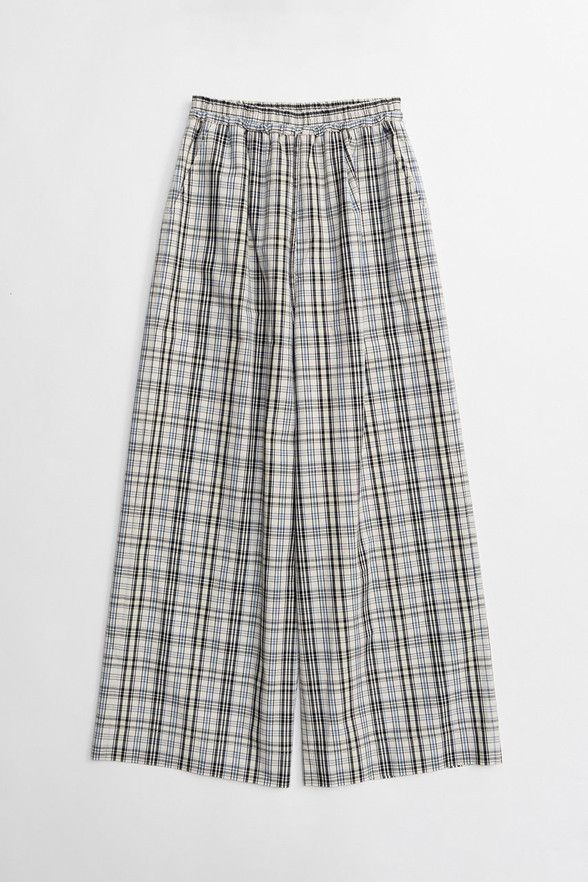 【メゾンスペシャル/MAISON SPECIAL】のMulti-Color Easy Check Pants/マルチカラーイージーチェックパンツ インテリア・キッズ・メンズ・レディースファッション・服の通販 founy(ファニー) 　ファッション　Fashion　レディースファッション　Fashion for Women　パンツ　Pants & Trousers　2026年　2026　夏　Summer　春　Spring　S/S・春夏　SS, Spring/Summer, Warm Season　WHT(ホワイト)|ID: prp329100004851887 ipo3291000000035609924