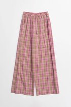 【メゾンスペシャル/MAISON SPECIAL】のMulti-Color Easy Check Pants/マルチカラーイージーチェックパンツ PNK(ピンク)|ID: prp329100004851887 ipo3291000000035609926