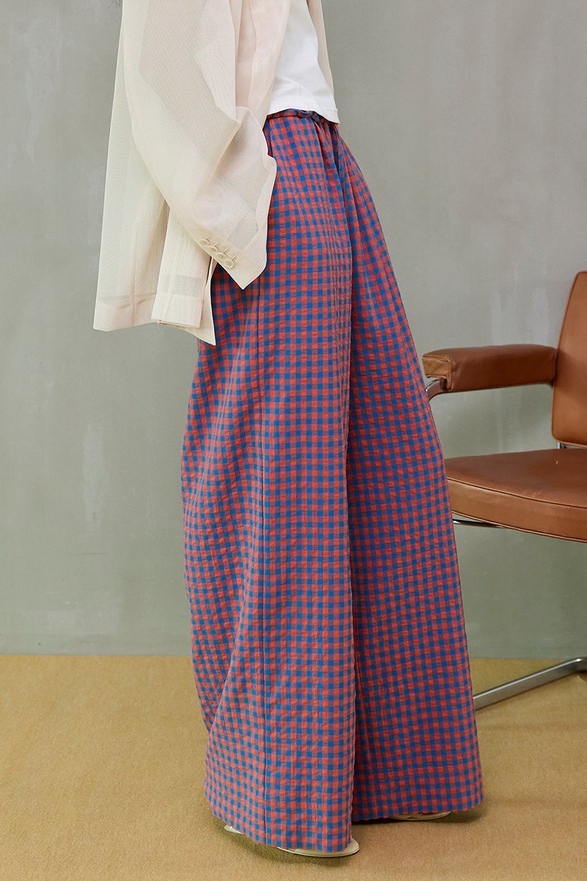 【メゾンスペシャル/MAISON SPECIAL】のMulti-Color Easy Check Pants/マルチカラーイージーチェックパンツ 人気、トレンドファッション・服の通販 founy(ファニー) 　ファッション　Fashion　レディースファッション　Fashion for Women　パンツ　Pants & Trousers　2026年　2026　夏　Summer　春　Spring　S/S・春夏　SS, Spring/Summer, Warm Season　other-4|ID: prp329100004851887 ipo3291000000035708004