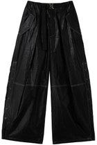 【メゾンスペシャル/MAISON SPECIAL】のWaist Tuck Work Pants/ウエストタックワークパンツ 人気、トレンドファッション・服の通販 founy(ファニー) ファッション Fashion レディースファッション Fashion for Women パンツ Pants & Trousers シルバー Silver, Metallic Silver スリット Slit, Slit Detail ドット Polka Dot, Dot Pattern ワーク Workwear, Utility Style エレガント 上品 Elegant thumbnail BLK(ブラック)|ID: prp329100004851888 ipo3291000000036026092