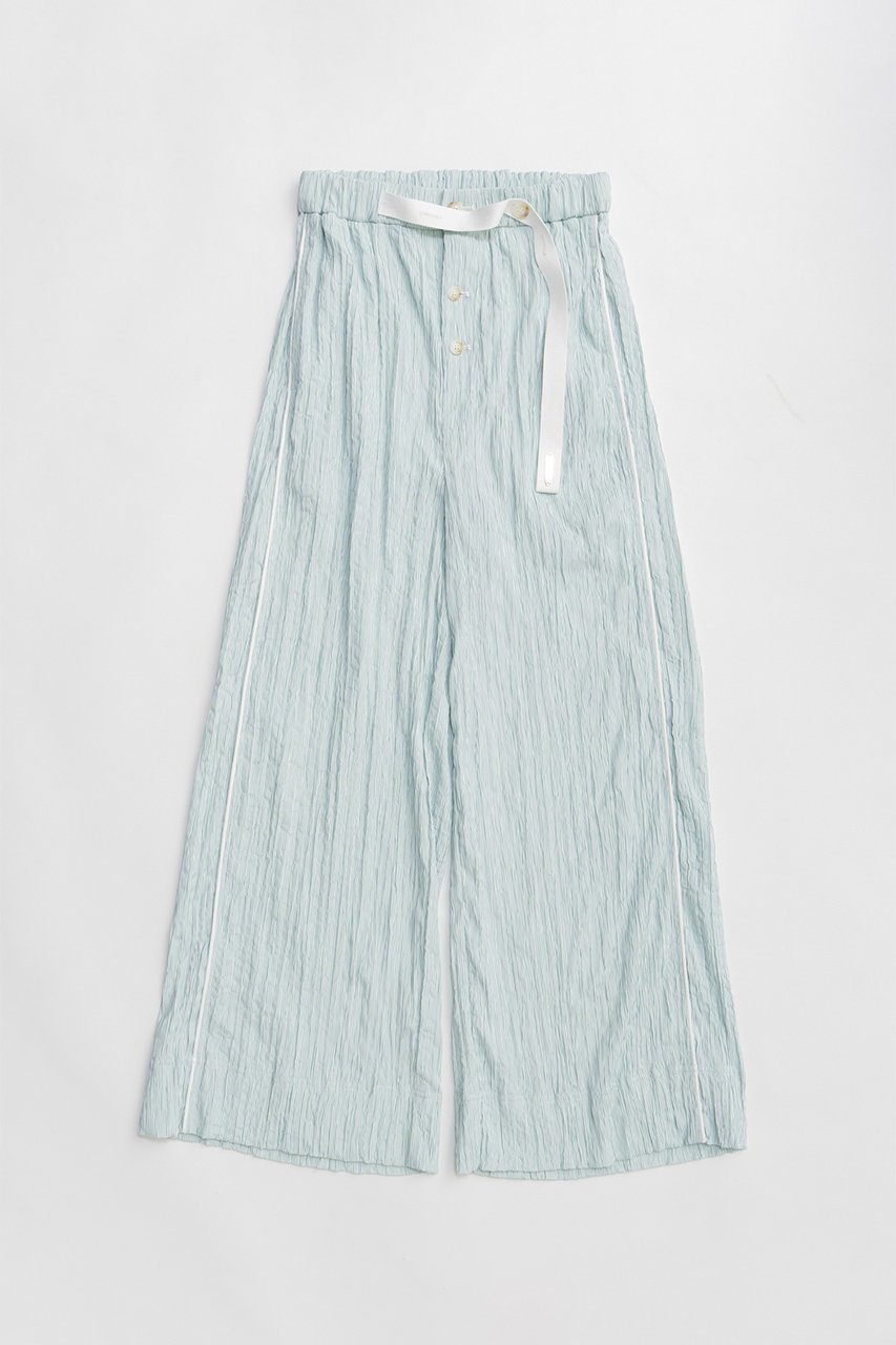 【メゾンスペシャル/MAISON SPECIAL】のBelted Pajama Pants/ベルテッドパジャマパンツ インテリア・キッズ・メンズ・レディースファッション・服の通販 founy(ファニー) 　ファッション　Fashion　レディースファッション　Fashion for Women　パンツ　Pants & Trousers　ジャケット　Jacket, Outerwear　ストライプ　Stripe, Striped Pattern　セットアップ　Set-Up, Coordinated Outfit　パジャマ　Pajamas, Sleepwear　リラックス　Relax, Relaxed Fit　今季　This Season, Current Season　春　Spring　GRN(グリーン)|ID: prp329100004851889 ipo3291000000036092911